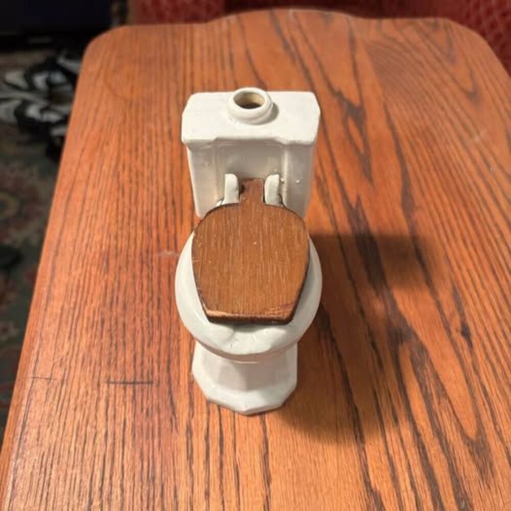 Handmade Vintage Ceramic Toilet